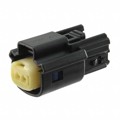 0334710201 - CONN RCPT 2POS SINGLE BLACK