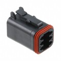 DT06-6S-E004 - CONN PLUG HSG 6POS