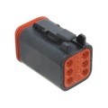 DT06-6S-CE06 - CONN PLUG HSG 6POS