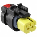776522-3 - CONN PLUG ASSY 2POS 18-20AWG YEL