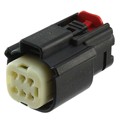 0334720606 - CONN RCPT 6POS DUAL BLACK