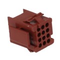 1-640512-0 - CONN RECEPT/CAP 12 POS MINI RECT