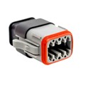 AT06-08SA-SRGRY - CONN PLUG 8POS 14-20AWG SIZE 16