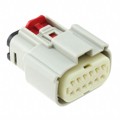 0334721207 - CONN RCPT 12POS LT GRAY