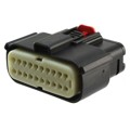 0334722006 - CONN RCPT 20POS DUAL BLACK
