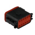 DT06-12SB-B016 - CONN PLUG HSG 12POS