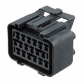 344106-1 - CONN RECEPT HOUSING 18POS BLACK
