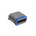 PX0100S12AGY - CONN M 12POS FOR SKT GRY A KEY