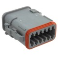 DT06-12SA-E008 - CONN PLUG HSG 12POS