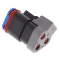DT06-3S-PE01 - CONN PLUG HSG 3POS