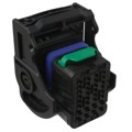 0643191211 - CONN RCPT HSG 32POS BLACK