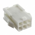 1586018-6 - CONN PLUG HOUSING 6POS PANEL MT