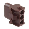 1-480701-1 - CONN RCPT HSG 3POS BRN