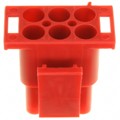 1-480704-2 - CONN U-MNL PLUG 6POS 94V-2 RED