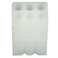 770088-1 - CONN RECEPT W/O DETENT 6POS .093