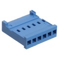 281838-6 - CONN RCPT HOUSING 6POS IDC .100