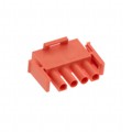 1-350779-3 - CONN PLUG HSG 4POS ORANGE