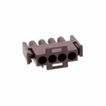 1-350779-1 - CONN PLUG HSG 4POS BROWN