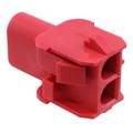 1-350778-2 - CONN U-MNL CAP 2POS 94V-0 RED