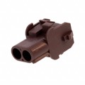 1-350778-1 - 02P UMNL V0 CAP HSG BROWN