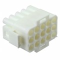 0050841155 - CONN PLUG HSG 15POS WHITE