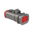 AT06-4S-OMGRY - CONN PLUG HSG 4POS