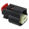 0347520204 - CONN RCPT HSG 2POS BLK