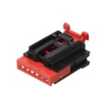 1456985-4 - 1X6 FEM UNSEALED LP ASSY KEY C W