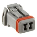 MX19002S52 - CONN SOCKET HOUSING 2POS GRAY