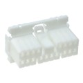 173853-1 - CONN PLUG HSNG 18POS DUAL WHITE