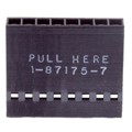 1-87175-7 - CONN HOUSING 8POS .100 LOCKING