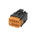 0988161111 - NSCC RCPT CONN 1.5 BLK 10CKT