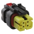 776487-3 - CONN PLUG ASSY 4POS 14-18AWG YEL