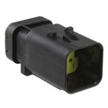 776537-3 - CONN CAP ASSY 6POS 18-20AWG YEL