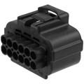 184115-1 - CONN PLUG HOUSING 12POS BLACK