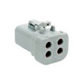 ATP06-4S-EC01 - CONN PLUG 4POS W/CAP