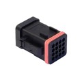 132015-0073 - CONN INLINE PLUG HSG 16POS