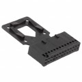 87733-4 - CONN HOUSNG 26POS .100 POL W/STR