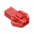 177906-2 - POWER CONN DBL LOCK RCPT 2P RED