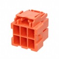 8-2232266-3 - 2X3 PLUG HOUSING KEY D ORA