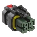 776524-4 - CONN PLUG ASSY 4POS 18-20AWG GRN