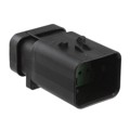 776538-4 - CONN CAP ASSY 8POS 18-20AWG GRN