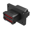 AT04-12PB-LE07 - CONN RCPT HSG 12POS FLANGE MNT