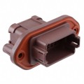 AT04-12PD-PM14 - CONN RCPT HSG 12POS PANEL MNT