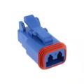 AT06-2S-BLU - CONN PLUG 2POS 14-20AWG SIZE 16