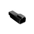 PX0101P02BK - CONN FMALE 2POS FOR PIN BLK