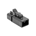 ATP06-2S-BLK - CONN PLUG 2POS BLACK
