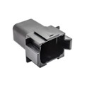 AT04-08PA-BLK - CONN RCPT 8POS 14-20AWG SIZE 16