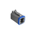 PX0100S06GY - CONN MALE 6POS FOR SKT GRY