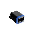 PX0105S08ABK - CONN M 8POS FOR SKT BLK PEC A KE